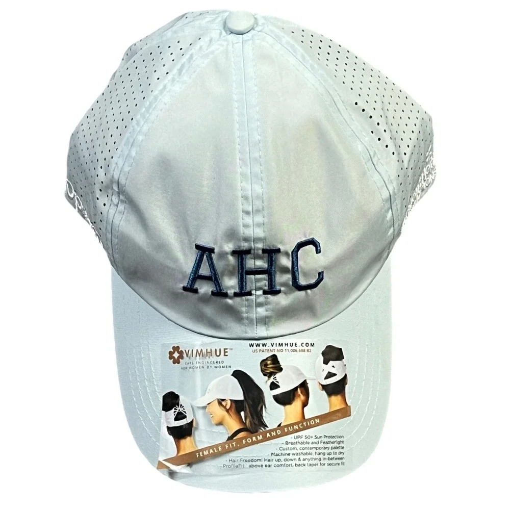 VIMHUE Ponytail Baseball Cap Womens 57 Light Blue New AHC UPF 50+ Athletic Hat